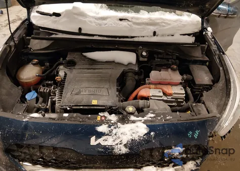 2022 Kia Niro Lxs from USA, damaged, VIN KNDCB3LC9N5533750